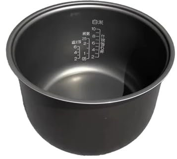 ​​Rice Cooker Inner Pot Replacement, Compatible for ZOJIRUSHI Nonstick Aluminum Liner Bowl Accessories Fits Models B367, NS-TSH18C, NL-AAH18C, B363, NS-TSQ18, NL-AAQ18​​