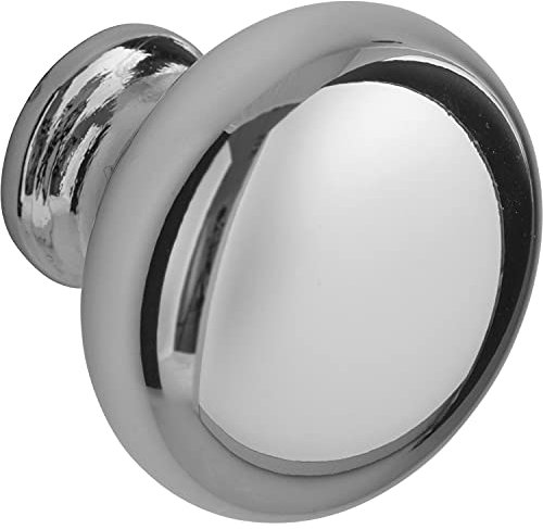 SIRO Knopf Comprido ø 32 mm, Tiefe 26,5 mm, ZN verchromt poliert