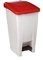 Rossignol - Cubo de basura móvil básico para pedal, plástico blanco, 60 litros