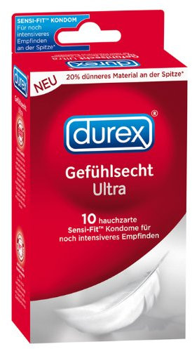 Durex transparent Liebe Sex Latex Kondom – 60 Stück