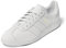 adidas Gazelle, Scarpe da Ginnastica Unisex - Adulto, Bianco Ftwr White Ftwr White Gold Metallic, 42 2/3 EU