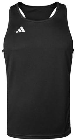 Adidas Herren Base Punch Adidas Base Punch Boxweste für Herren, Weiß, Größe L (1er Pack)