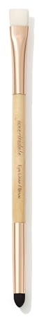 Jane Iredale Pinceau eyeliner/sourcils. Pinceau plat et ferme pour eyelining, disponible en Or Rose ou Graphite.