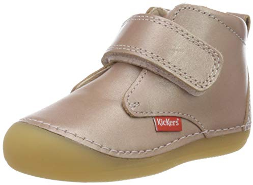 Kickers Sabio Stivaletto, Unisex - Bambini e ragazzi, Rosa (Rose Metal 133), 21 EU