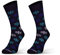 sesto senso Lustige Baumwolle Socken Damen Herren Bunte Ungleiche Funny Socks Schnee 43-46 Schneeflocken Winter