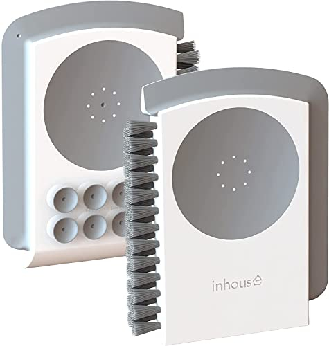 Inhouse Kitchen Buddy, Gadgets de cuisine, outil de nettoyage multifonction 4 en 1, raclette d'évier et de vaisselle, brosse de nettoyage de cuisine, accessoires de cuisine, brosse de nettoyage pour