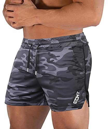 Superora Herren Shorts Sport Hosen Laufshorts Trainingshose Fitness Training Outdoor Sporthose mit Tasch