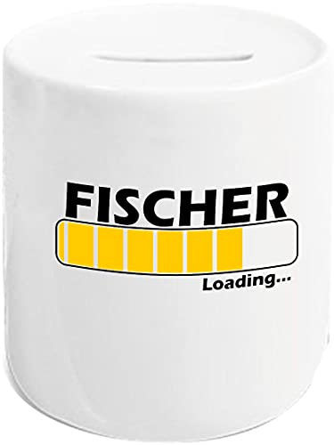 ShirtInStyle Spardose Sparschwein, Loading Fischer, Beruf, Abschluss, Anerkennung