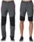 SOLOYEE Herren Wanderhose Zip Off Trekkinghose Outdoorhose Wasserdicht Schnelltrocknend Softshellhose Abnehmbar Outdoor Shorts Sommer Grau, 2XL