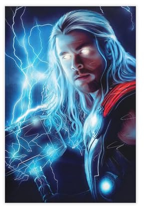 QINQUAN Chris Hemsworth Filmposter, Wandkunst, Dekoration, Druck, Leinwand, Poster, Geschenke für Jungen und Mädchen, Wohnzimmer, Schlafzimmer, Dekoration, ungerahmt: 40 x 60 cm