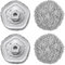 Panni Mocio di Ricambio per Dreame W10/W10 Pro - Set di 4 Panni Mop di Ricambio per una Pulizia Efficiente e Duratura