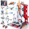 OKKIDY Space Shuttle Spielzeug, Erforschen Sie das Universum Modell mit Rakete und Launcher Building Block - 855 Stück STEM Building Blocks Kit für Kinder & Erwachsene Space Fans