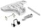Reliapart Washing Machine Door Handle Kit Fits Zanussi ZWF, ZWH, ZWG, ZWN, ZKG Series Replacement White Handle With Latch, Springs & Pin 4055186631