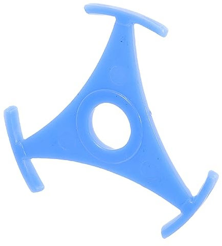 CRAFTHROU Adaptateur De Tourne-Disque Triangulaire Adaptateur De Disque en Plastique Accessoires De Tourne-Disque en Plastique Raccord De Lecteur Triangulaire