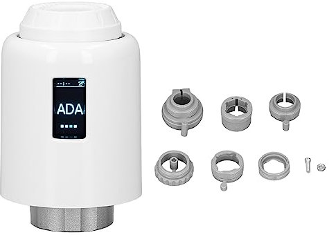 TVR602 Smart-Heizkörperventil, programmierbares automatisches manuelles Thermostatventil mit Unterstützung für die Steuerung per mobiler App für die Heizung zu Hause