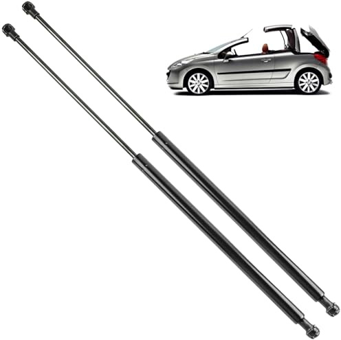 2 verins de coffre compatibles pour 207 CC (2006-2015) Vérins de hayon | 9680415680, 1635445080, 8731S7, 8731N6