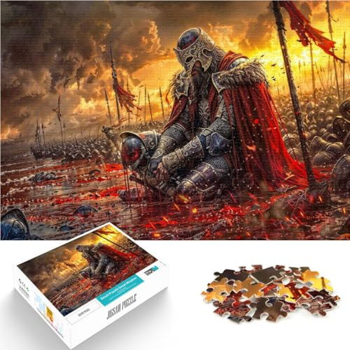 Puzzle 2000 Teile für Erwachsene Nach der Schlacht Aus Karton，für Kinder ab 14 Jahren Heimdekoration Erwachsene und Jugendliche。Größe：70x100cm/27.5x39.3Zoll
