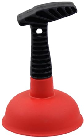 Ventouse Pour Évier De Cuisine, Mini Piston Avec Poignée Courte | Piston De Vidange, Caoutchouc Déboucheur De Canalisations Pour Salle De Bain Cuisine Toilettes Lavabo 11x16,5cm