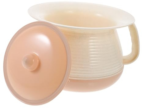 VICASKY Pot à Urine Portable en Plastique Pp avec Couvercle Étanche, Adapté pour Adultes et Personnes Âgées, Maison Déplacements
