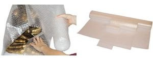 smartboxpro 243120312 Luftpolsterfolie, 400 mm x 5 m, 0,060 mm
