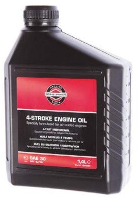 Briggs & Stratton 100005E SAE30 Öl, Schwarz, 1,4 Liter