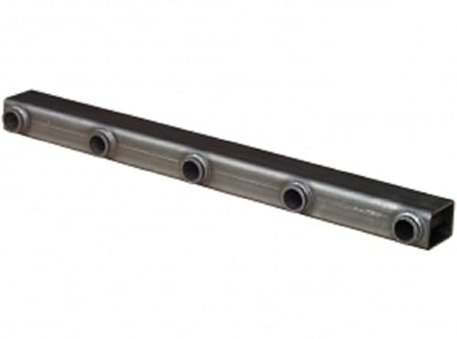 1000mm Zinkenträger mit 6 Hülsen, Frontlader, Dunggabel, Trägerrohr