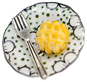 Miniblings gaufre points de dessert manger Broche plaque gaufres assiette à gâteau des points - Bijoux Fashion main I Pin Button Pins