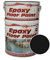 Epoxy Resin Floor Paint by Ask Coatings. for Garage, Industrial and Domestic. 2.5L (Black)