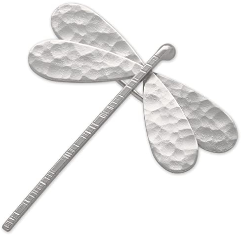 Broche libellule en argent sterling 925 faite à la main par Emmanuela, broche insecte unique et élégante, bijoux grecs animaux de conception inhabituelle, cadeau pour les femmes. bijoux de mariage