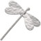 Broche libellule en argent sterling 925 faite à la main par Emmanuela, broche insecte unique et élégante, bijoux grecs animaux de conception inhabituelle, cadeau pour les femmes. bijoux de mariage