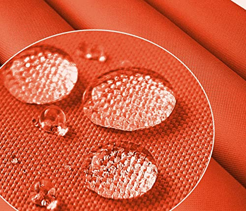 Wasserabweisender Outdoor Stoff Gewebe Abdeckplane/Zeltplane Oxford 210d (Orange)