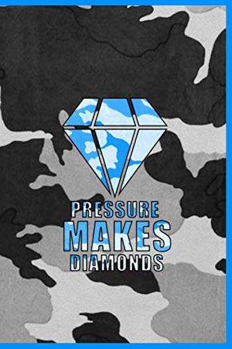 Graphique Pressure Make Diamonds Notebook camouflage: Lined Workbook for Teens Kids Students Girls for Home School College for Writing Notes.