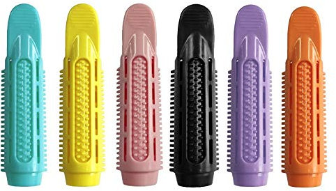 【6 Stück】Volumizing Haar-Wurzel-Clip Natürliche Flauschige Haarspange, Kunststoff Lockenwickler Curler Roller Wave Clip Pony Haar Styling Clip Haarzubehör