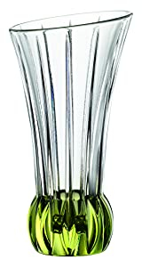 Spiegelau & Nachtmann, 2-teiliges Tischvasen Set, Gemischtes Design, Kristallglas, Höhe: 13,6 cm, Spring (Lime), 103594