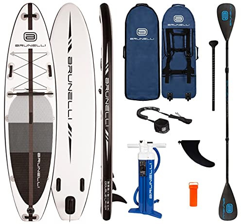 BRUNELLI 10.8 Premium SUP Board 2-lagig ISUP Carbon Pro-Kajakpaddel 325cm