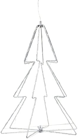 Tarrington House LED-Metallbaum, Metall/PVC, 36 x 2 x 26 cm