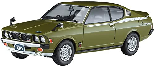 ハセガワ Hasegawa - 1/24 Mitsubishi Galant GTO 200GSR, späte Version mit Spoiler - Plastikmodellbausatz