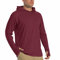 TACVASEN UV Protection T-Shirt Men Quick Dry Summer Hoodies Long Sleeve Tops Sun Protection Beach Hooded Shirt Wine Red