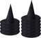 Hexenhüte, 10er Pack Halloween Hexenhut Schwarz Hexenhut Deko Halloween Zauberer Hut Für Erwachsene Damen Kinder Kostümpartys Halloween Party Hüte Kostüm Zubehör Kostüm Cosplay Hexen Kostüm Zubehör