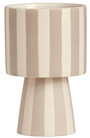OYOY Living Design Toppu-Topf Grau aus Steingut Ø10xH15cm