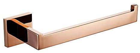 Portasciugamani da Bagno Abbigliamento in Acciaio Inox in Acciaio Inox in Oro Rosa con tapparelle Toilette Porta Asciugamani da Cucina (Color : Towel Ring)
