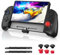 NexiGo Gripcon, Controlador Mejorado para Nintendo Switch/Switch OLED para Modo Portátil, Controlador Ergonómico con Giroscopio de 6 Ejes, Negro