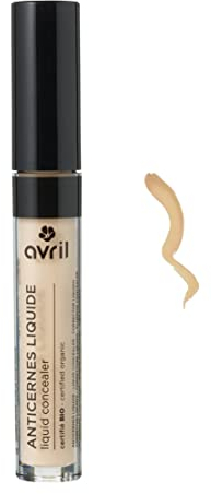 Avril - Flüssiger Bio-Concealer – deckende Textur – flüssig und einfach aufzutragen – 99,5% natürlicher Herkunft – zertifiziert mit Bio Ecocert, hergestellt in Italien – 3 ml
