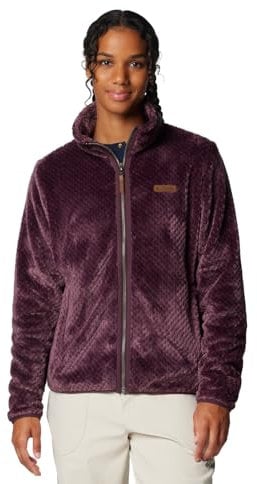 Columbia Cerniera Intera in Sherpa Fire Side 2 Pile Zip, Moonvista, S Donna