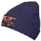 OPSREY Los Angeles Palm Trees Printed Warm Fleece Hat Neutral Strickmütze Winter Wollmütze Beanie, marineblau, 5-8