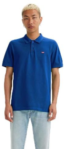 Levi's Housemark Polo Camiseta, True Blue, L Hombre