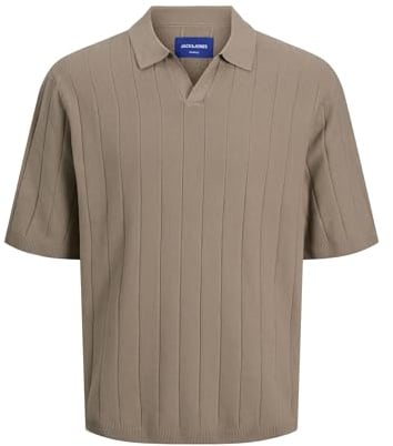 JACK & JONES Jorvarenna Knit Ss Split Neck