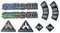 Simson S50B Oil Slick Regenbogen Transparent Aufkleber Premium 10 teilig