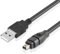 USB to Firewire Cable, 1.8M FireWire Cables IEEE 1394 4Pin to USB Adapter Male to Male Converter Wire USB to 4Pin Firewire 400 Cable for Sony DCR-TRV75E DV Camera