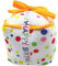 Plüschtier, Haustier, Zahnreinigung, lustiges, Geschenkbox-förmiges Plüsch-Hundespielzeug KuW430 (White, 11.5x11cm)